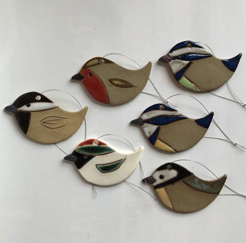 Birds on wire or as magnets
£5
