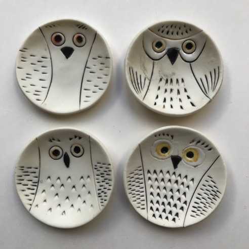 Owls 5, 6, (7 and 8 sold) a    £8 each